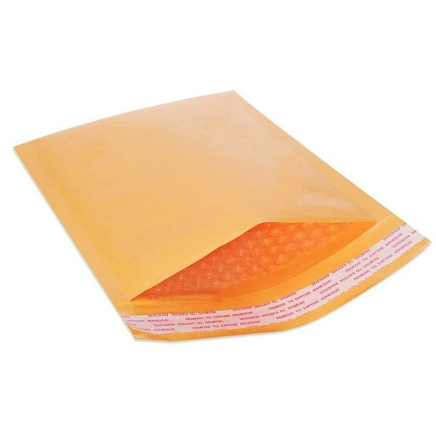 1000 #000 4x8 Kraft Bubble Padded Envelopes 4.5 x 8 ~ X-Wide Mailers Bags